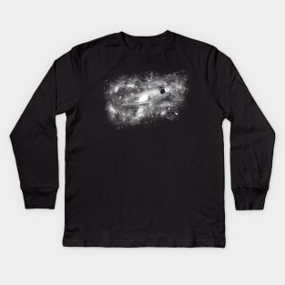 Time and Relative Dimension in Space Kids Long Sleeve T-Shirt